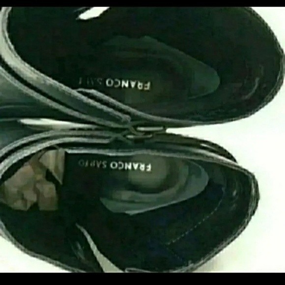 FRANCO SARTO BOOTS BOOTIES BLACK BLOCK HEEL SIZE 6 WOMENS SIZE 6 - Picture 6 of 6